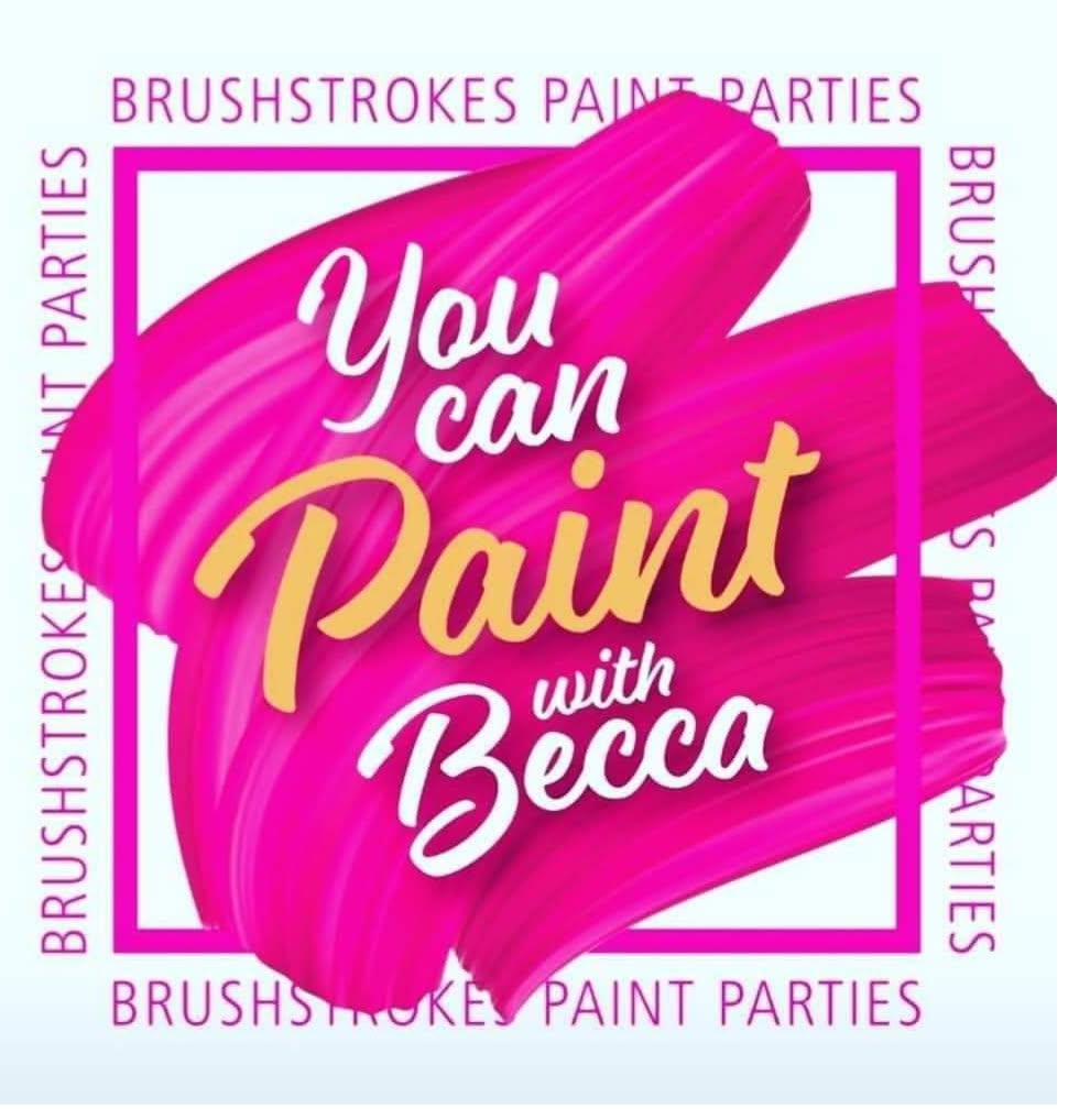 Yes You Can Paint w/ BECCA logo